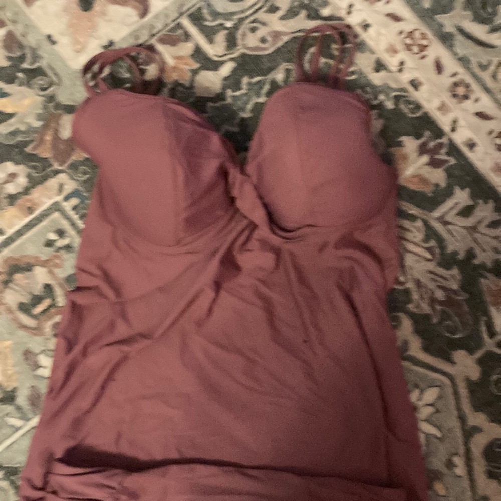 Birdsong Rayleigh Sky Tankini 36DDD top and Large bottom